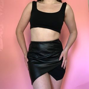 Leather Skirt